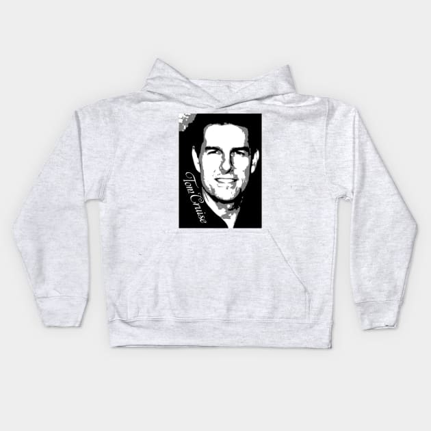 Tom Cruise Kids Hoodie by d1a2n3i4l5